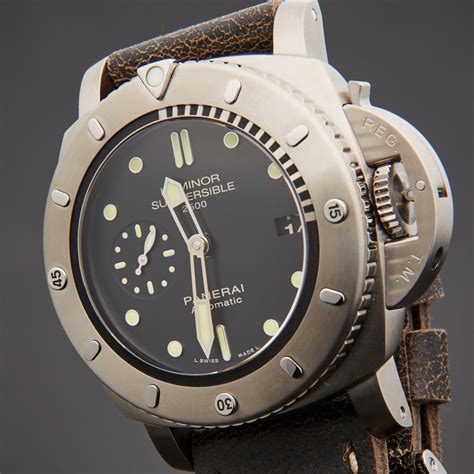 panerai 2500m submersible|pre owned Panerai submersible.